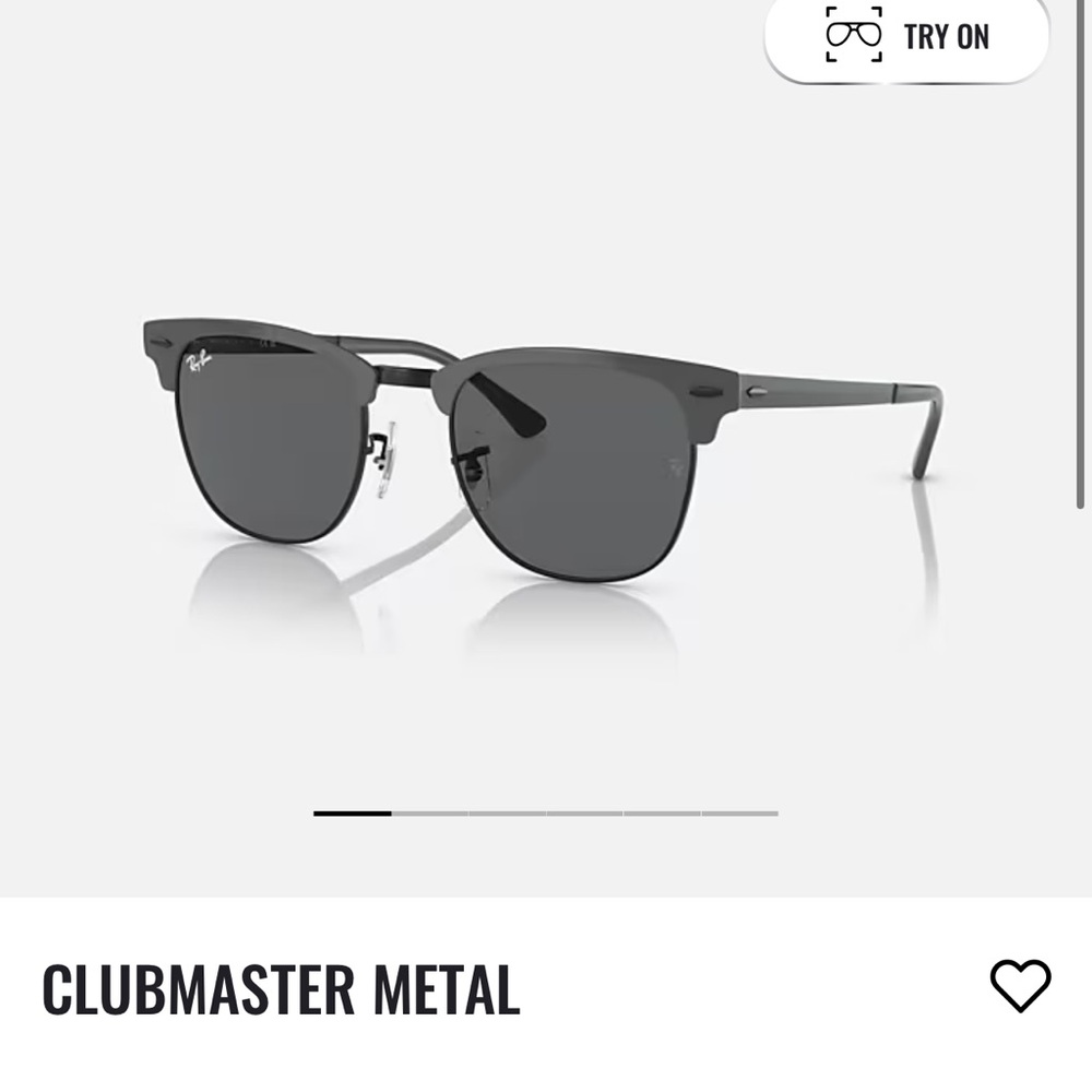 Ray-Ban Club master metal frame